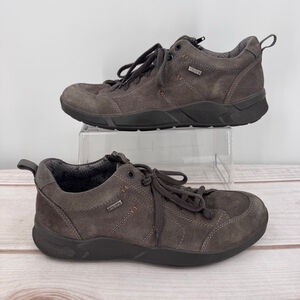 Jomos Akzent Air Comfort Men’s Shoes Gray Genuine Leather Made in Germany